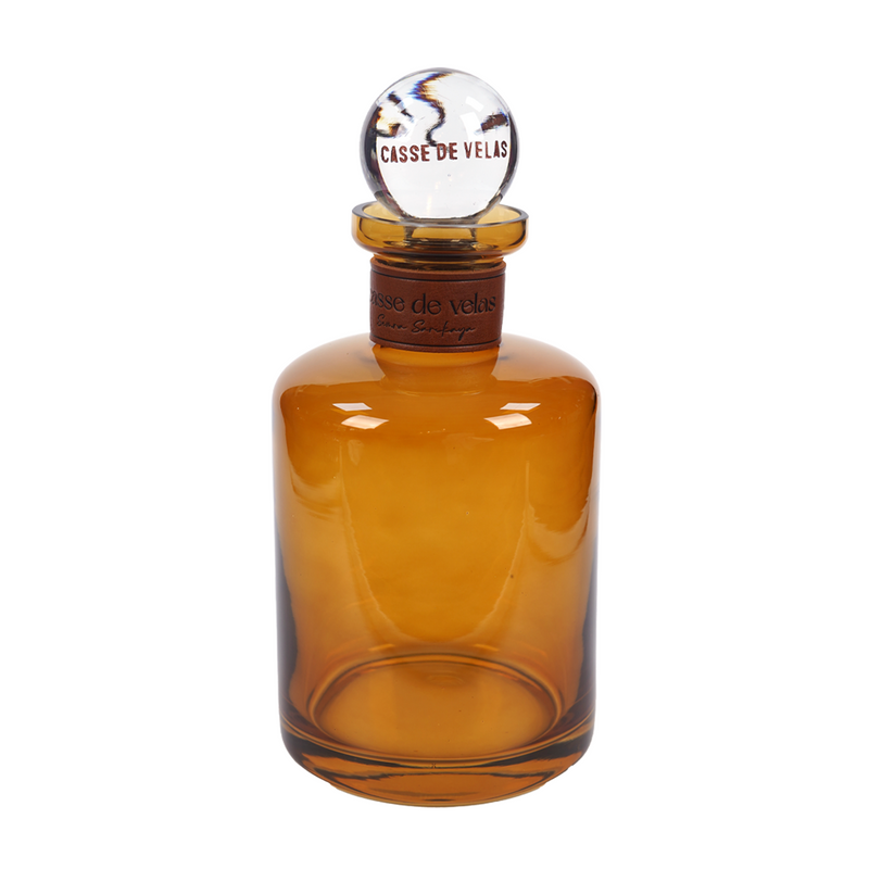 Amber Derili Düz Karaf