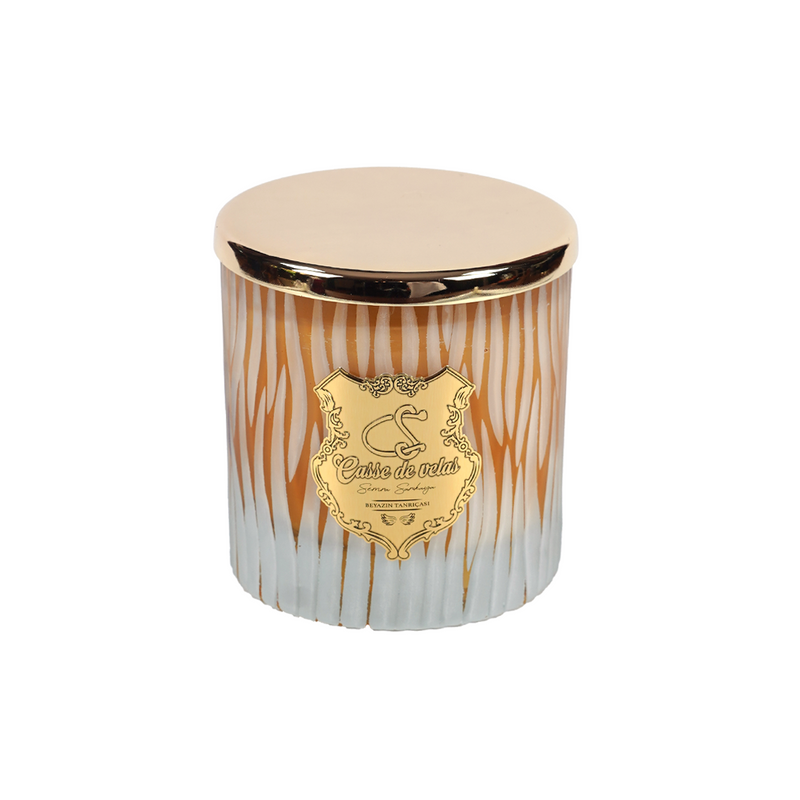 Amber Kesme Özel Koleksiyon Mum