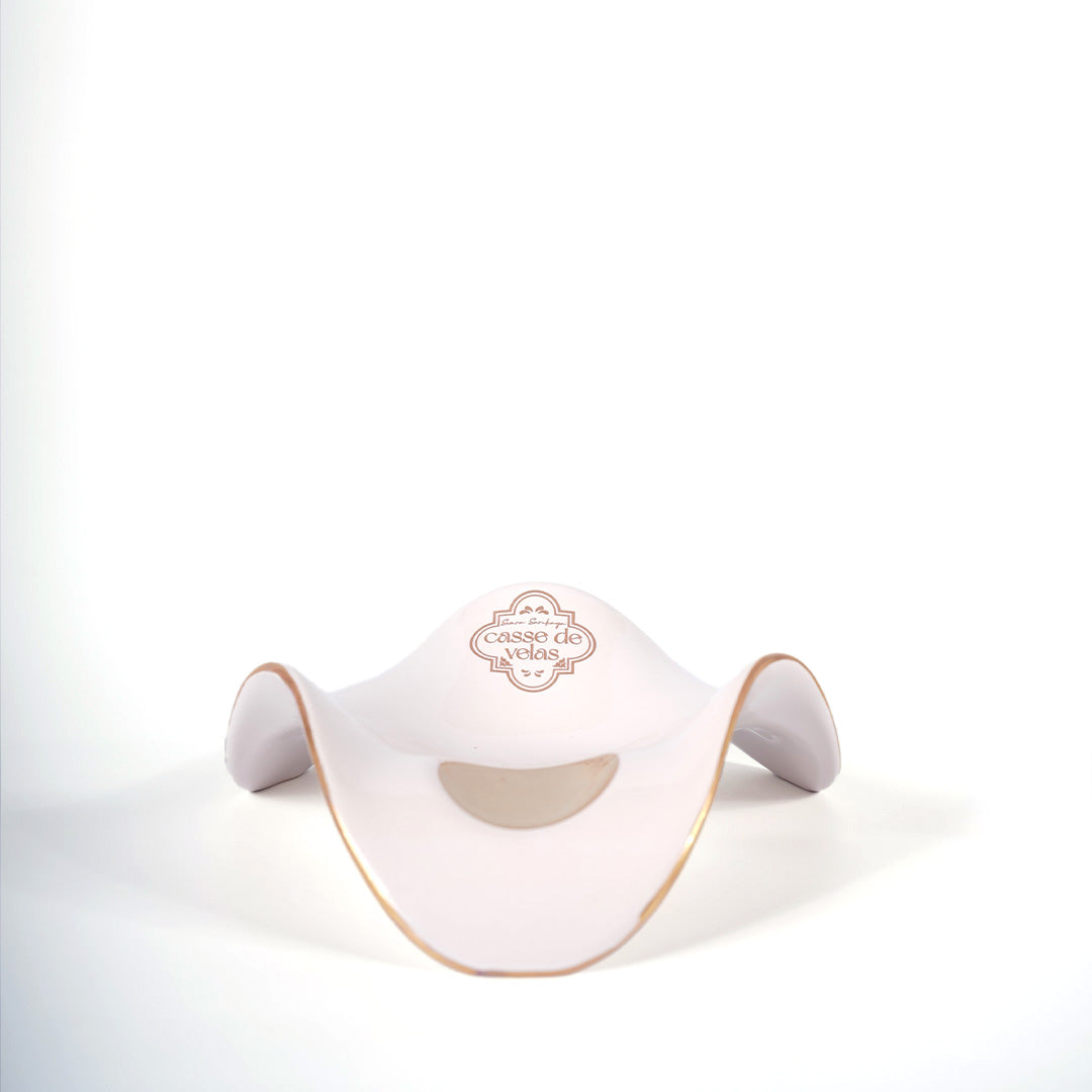 Beyaz Orta Boy Akrobat Kül Tablası